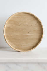 Traverten Dekoratif Tepsi