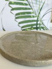 Rustik Yeşil Dekoratif Tepsi