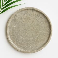 Rustik Yeşil Dekoratif Tepsi