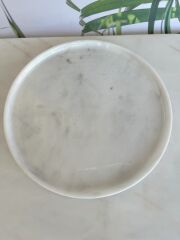 Beyaz Dekoratif Tepsi