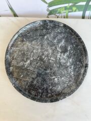 Siyah Dekoratif Tepsi