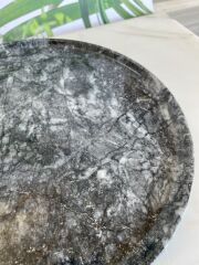 Siyah Dekoratif Tepsi