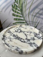 Calacatta Dekoratif Tepsi