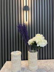 Patlatma Traverten Vazo