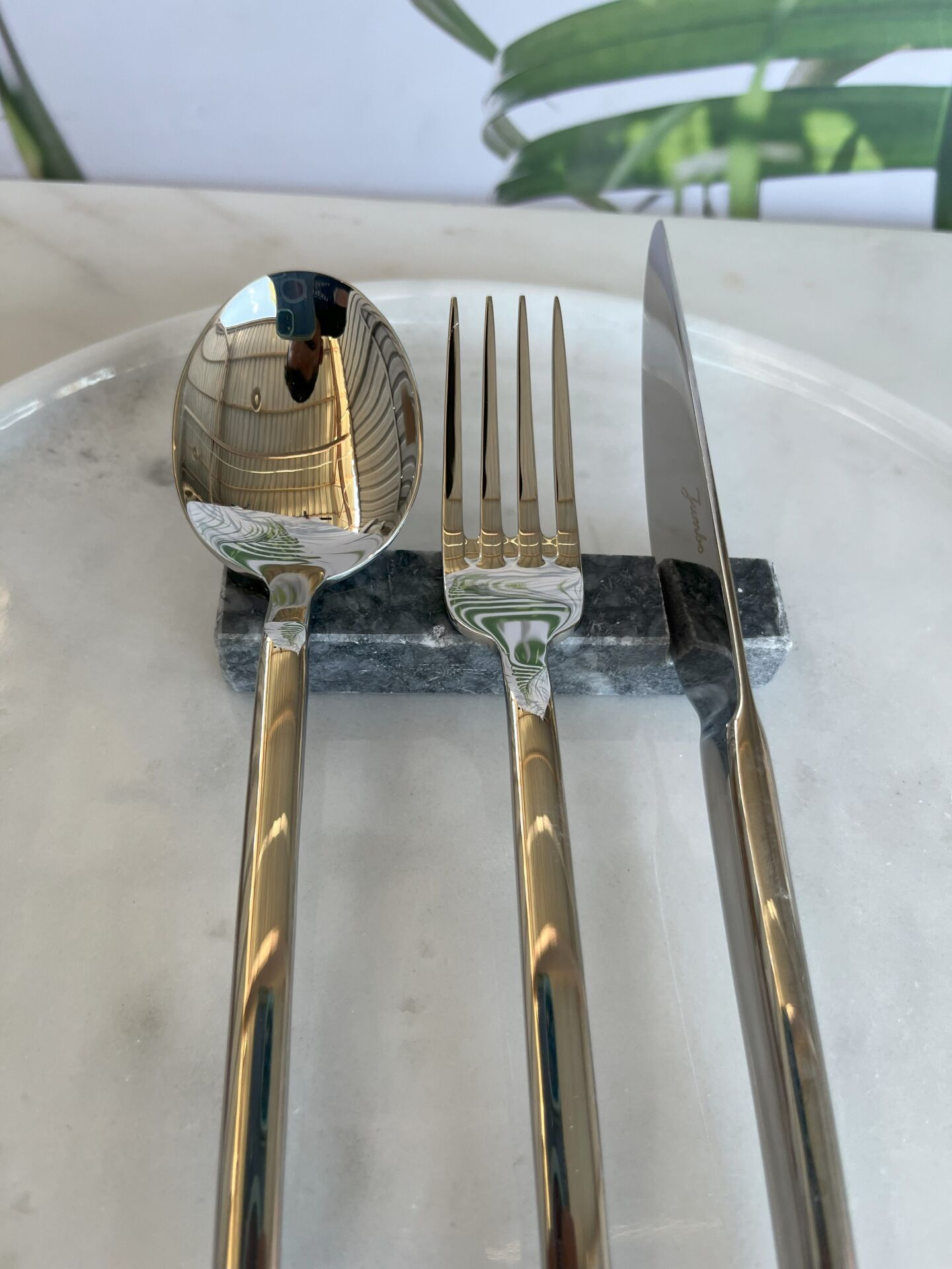 Bursa Siyah Çatal Bıçak Tutucu 6'lı Set