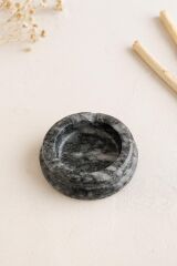 Adronas Siyah Mermer Küllük