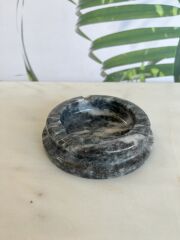 Adronas Siyah Mermer Küllük