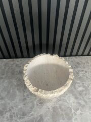 Traverten El Yapımı Saksı (Patlatma Detaylı)