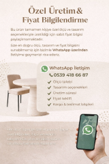 AURA 5 TRAVERTEN YEMEK MASASI